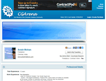 Tablet Screenshot of anishmations.cgarena.com