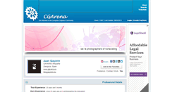 Desktop Screenshot of gayarre.cgarena.com