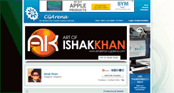 Desktop Screenshot of ishakkhan.cgarena.com