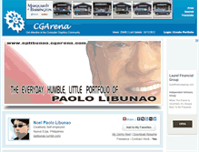 Tablet Screenshot of nplibunao.cgarena.com