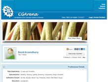 Tablet Screenshot of daounin.cgarena.com