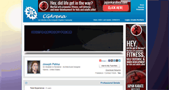 Desktop Screenshot of joepalma.cgarena.com