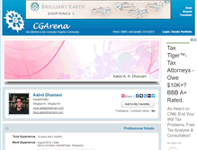 Tablet Screenshot of aabid.cgarena.com