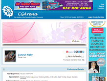Tablet Screenshot of comrun.cgarena.com
