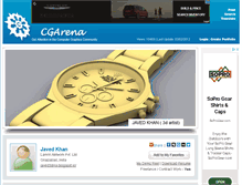 Tablet Screenshot of javed3dmax.cgarena.com