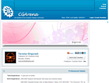 Tablet Screenshot of erigo.cgarena.com