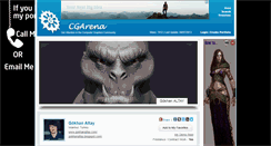 Desktop Screenshot of gokhanaltay.cgarena.com