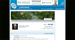 Desktop Screenshot of carlosdelarosa.cgarena.com