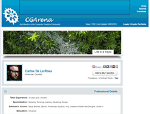 Tablet Screenshot of carlosdelarosa.cgarena.com
