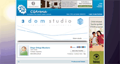 Desktop Screenshot of 3dom.cgarena.com