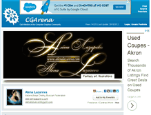 Tablet Screenshot of alenalazareva.cgarena.com