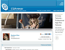 Tablet Screenshot of grios.cgarena.com