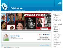 Tablet Screenshot of ernesto.cgarena.com