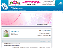 Tablet Screenshot of akhtar.cgarena.com