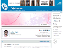 Tablet Screenshot of ankurgupta.cgarena.com