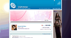 Desktop Screenshot of ahmet.cgarena.com